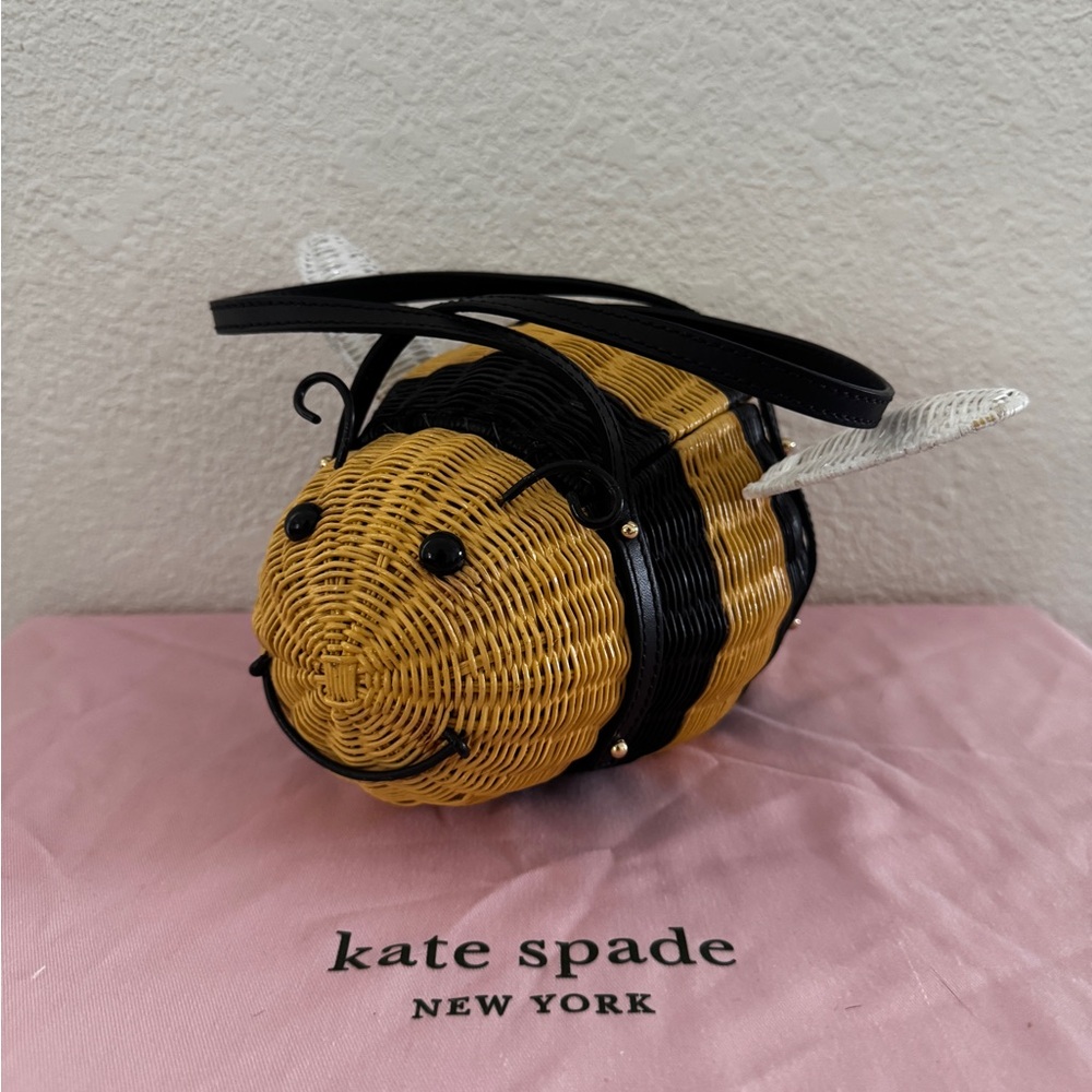 Kate Spade Wicker Bumblebee Bag